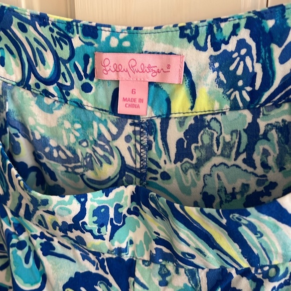 Lily Pulitzer Cotton Jersey Zip Pant - Picture 3 of 4